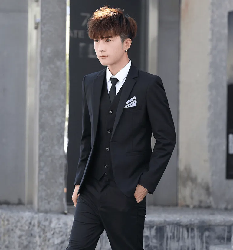 Self-Cultivation Groomsmen Suits Men'S Suits