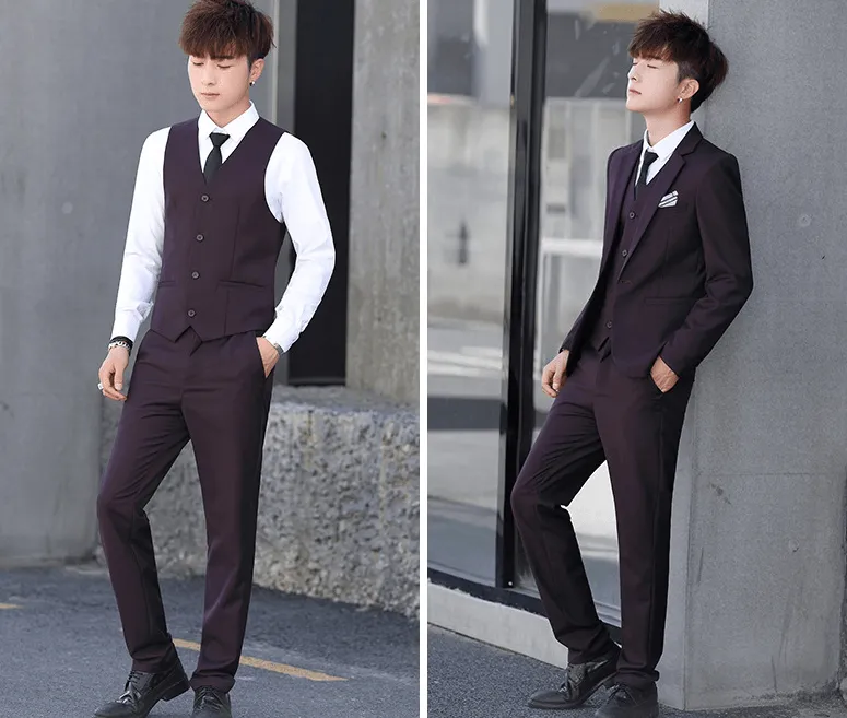 Self-Cultivation Groomsmen Suits Men'S Suits