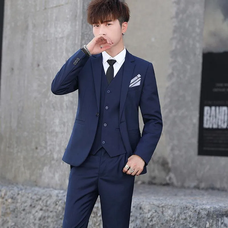 Self-Cultivation Groomsmen Suits Men'S Suits