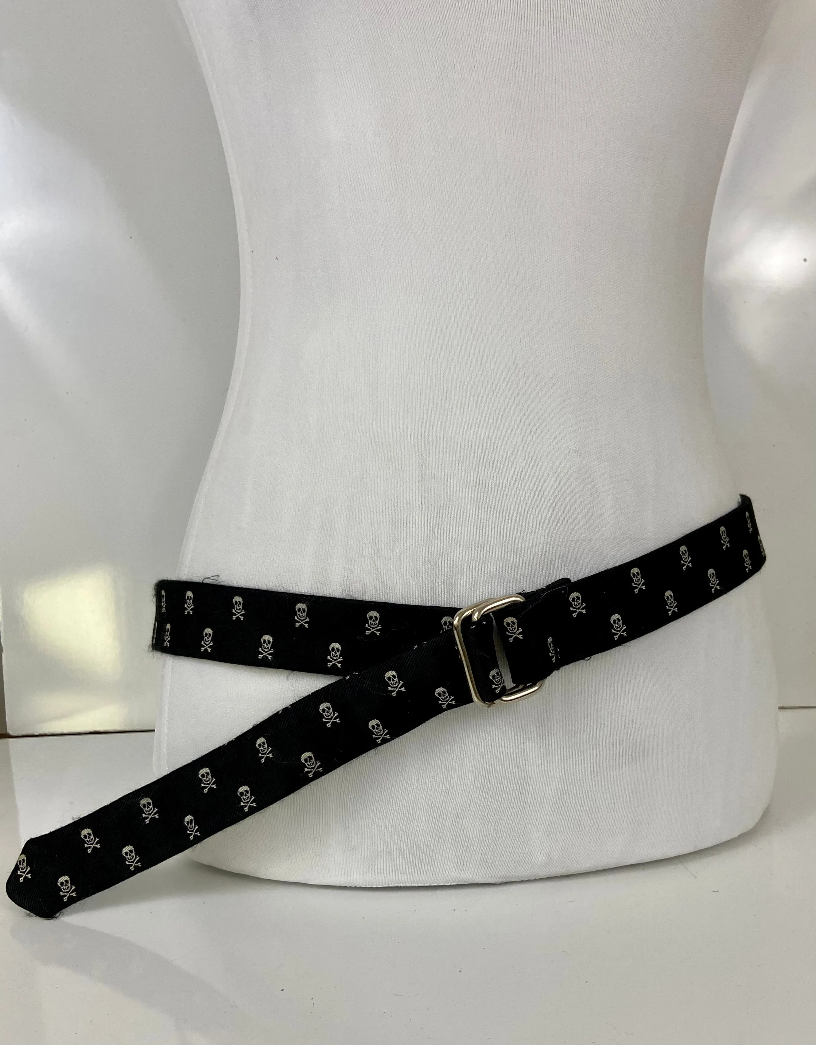 Skull ☠️ fabric belt