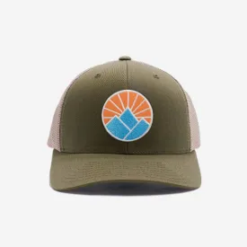 Sun Mountain Trucker Hat - Khaki Green