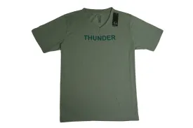 Thunder V-Neck T-Shirt for Men - Soft Fitted Summer Tee