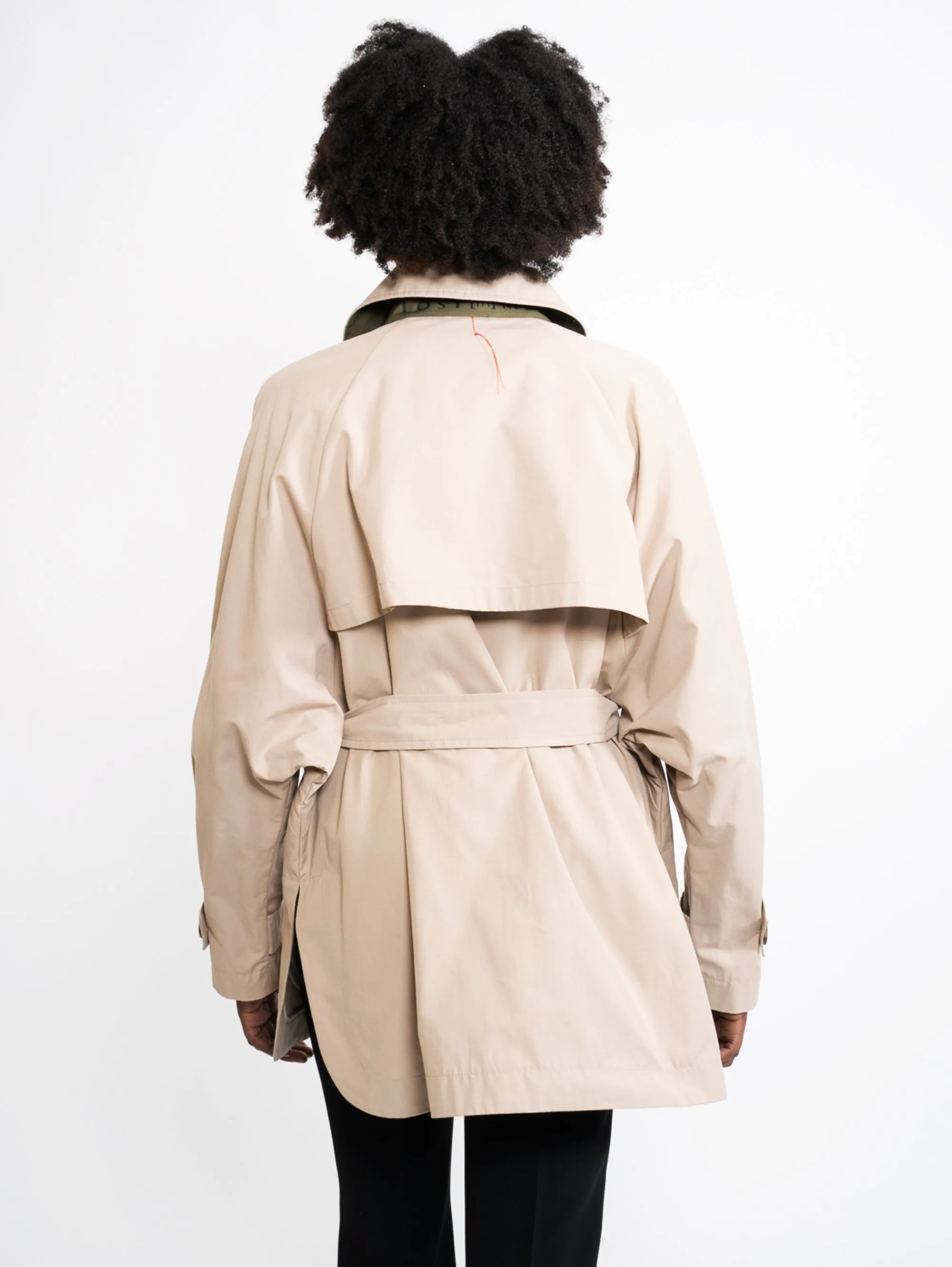 Trench Doppio Petto Beige