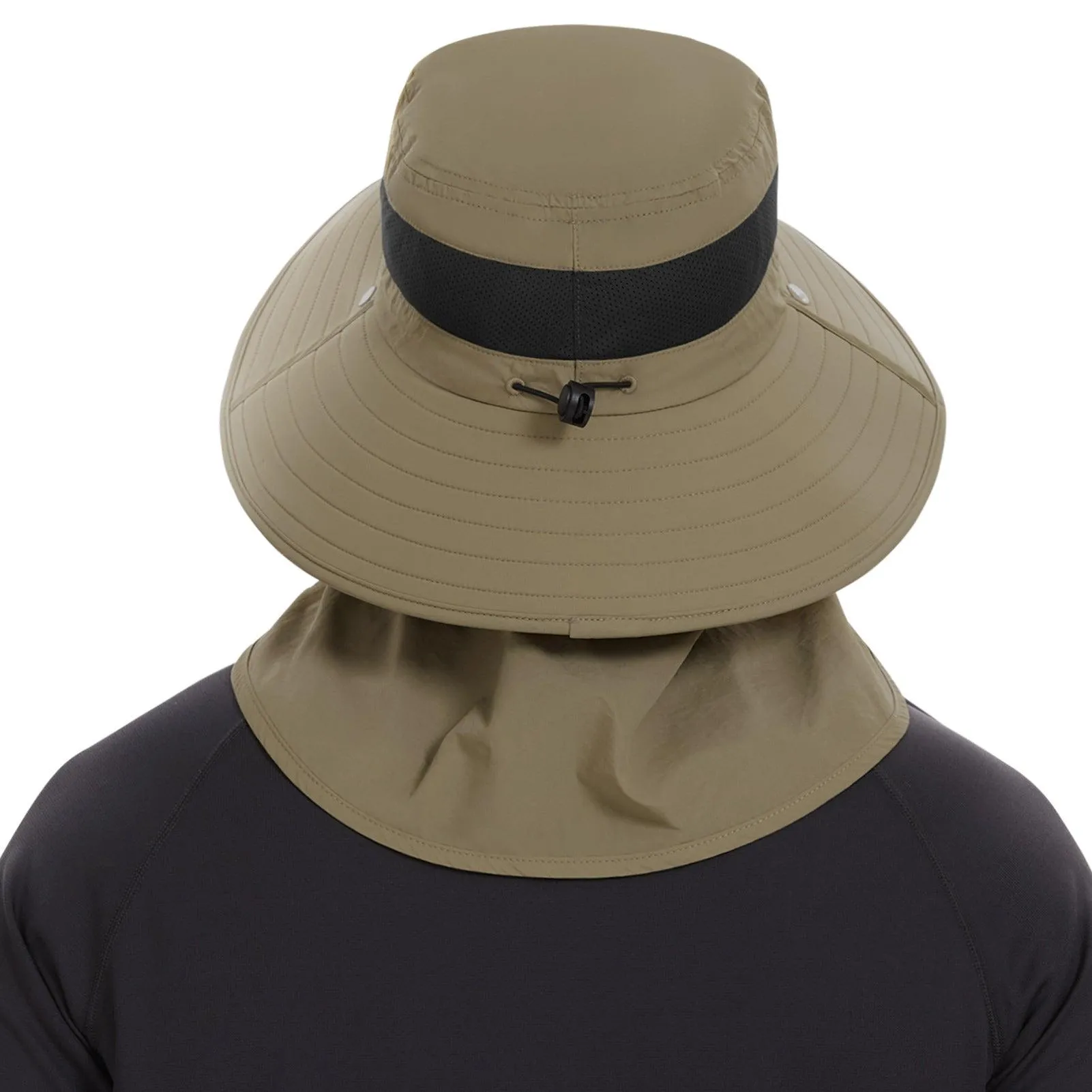 Unisex UPF 50  Sun Hat with Face Cover & Neck Flap FH09