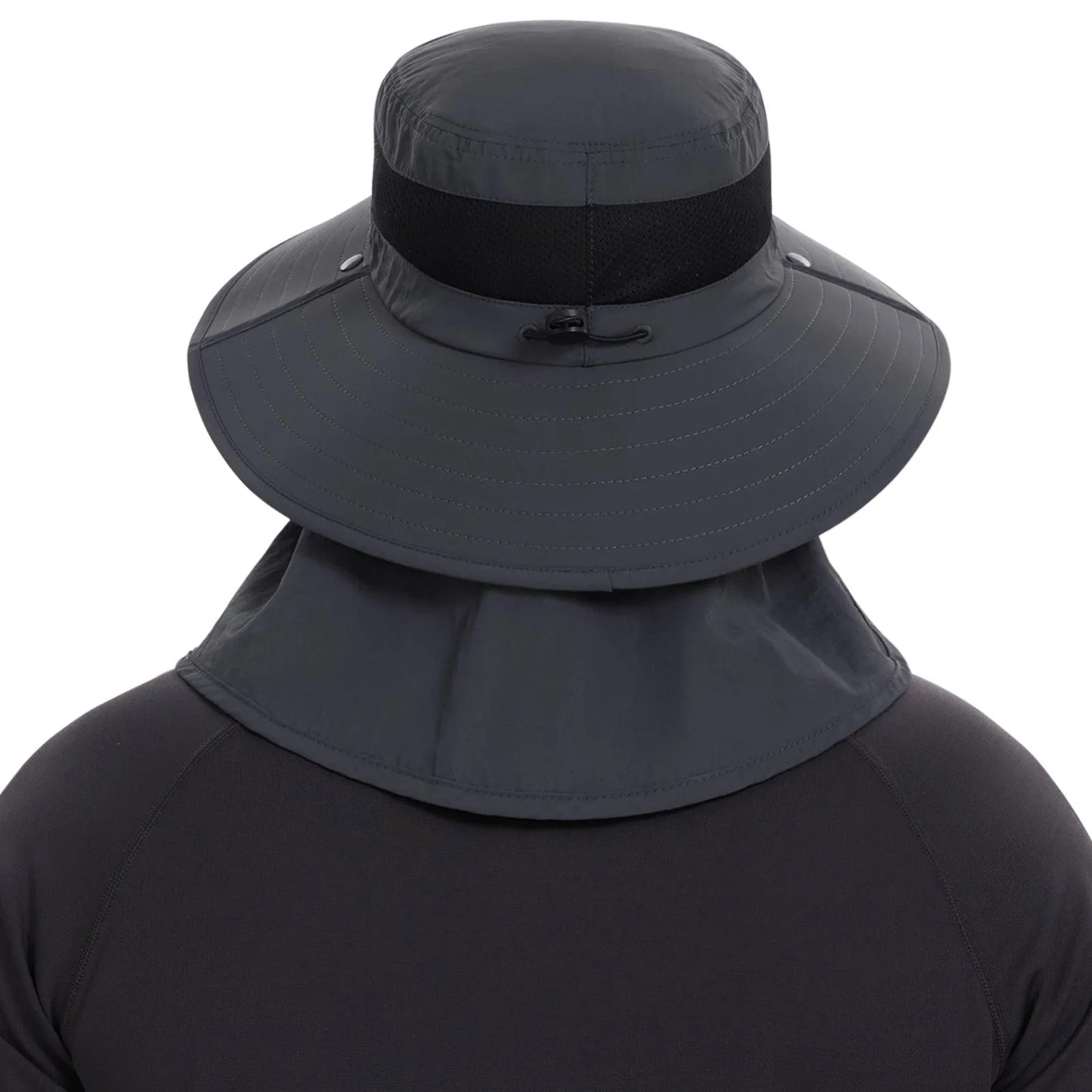 Unisex UPF 50  Sun Hat with Face Cover & Neck Flap FH09