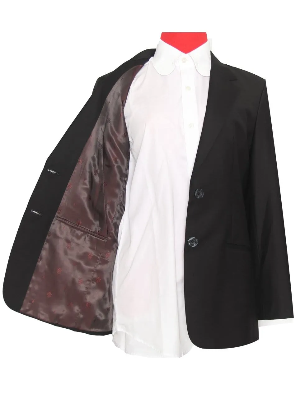 Vintage Style Purple Women's 3 Button Jacket