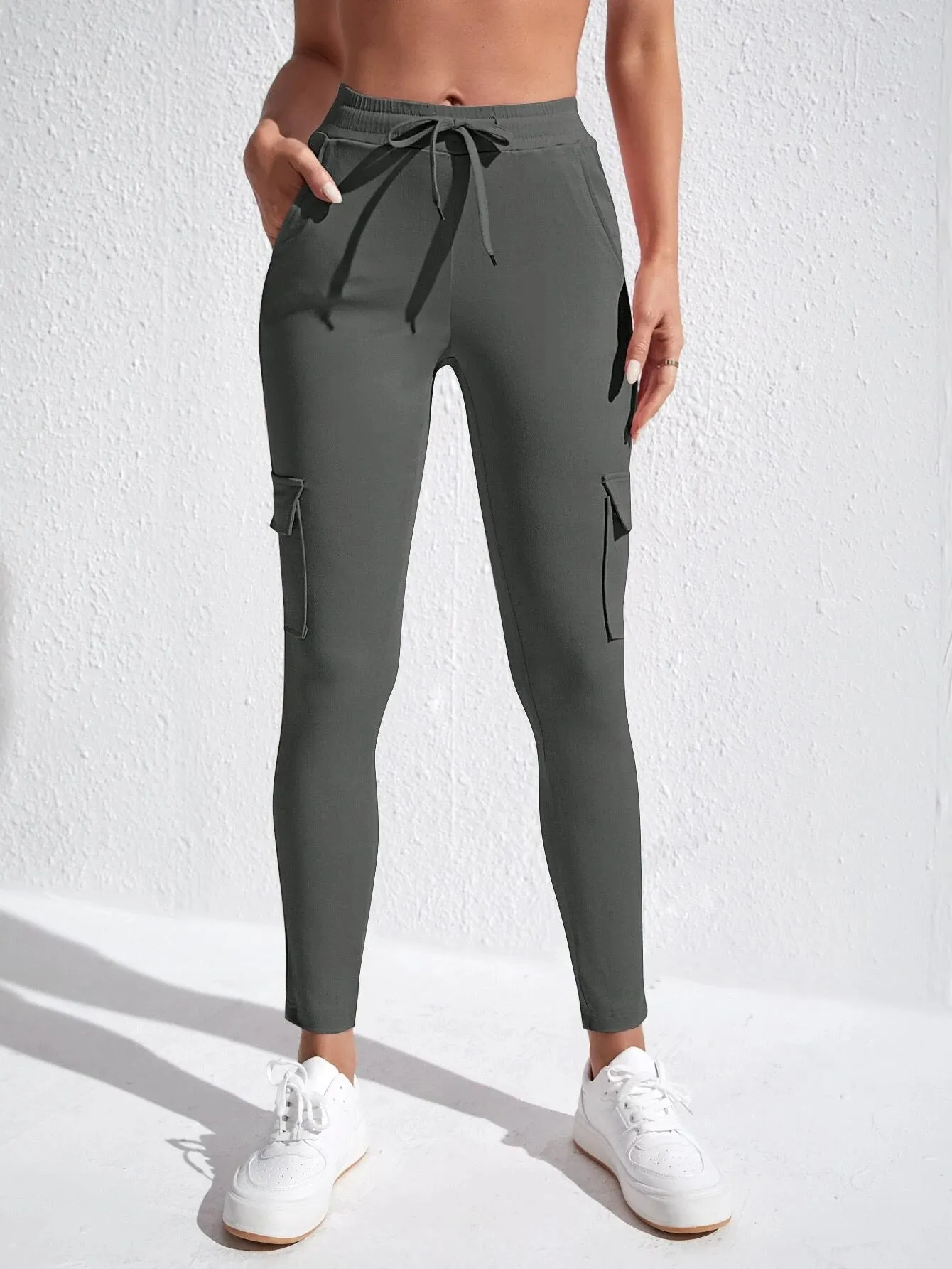 Waist Knot Front Jeans