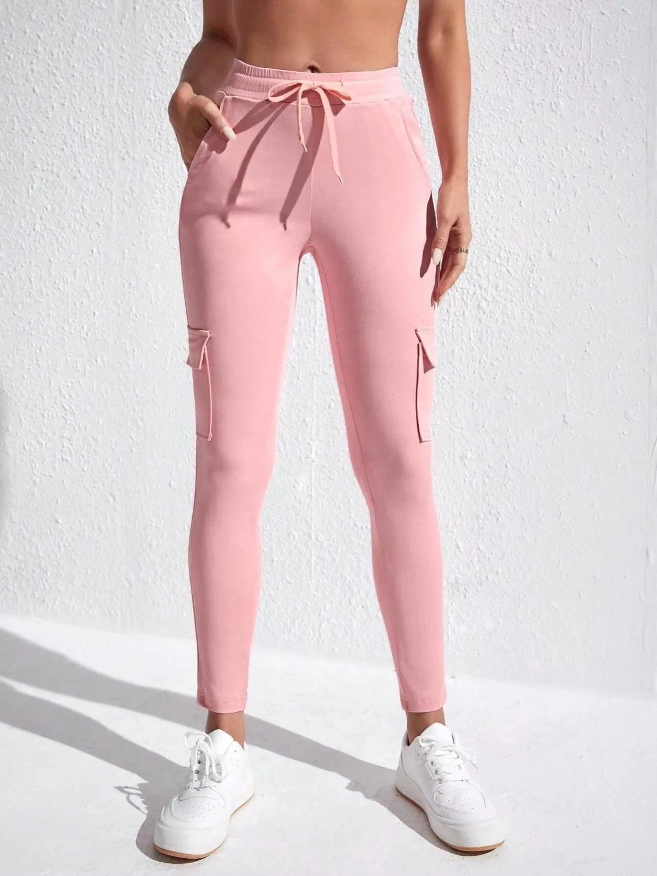 Waist Knot Front Jeans