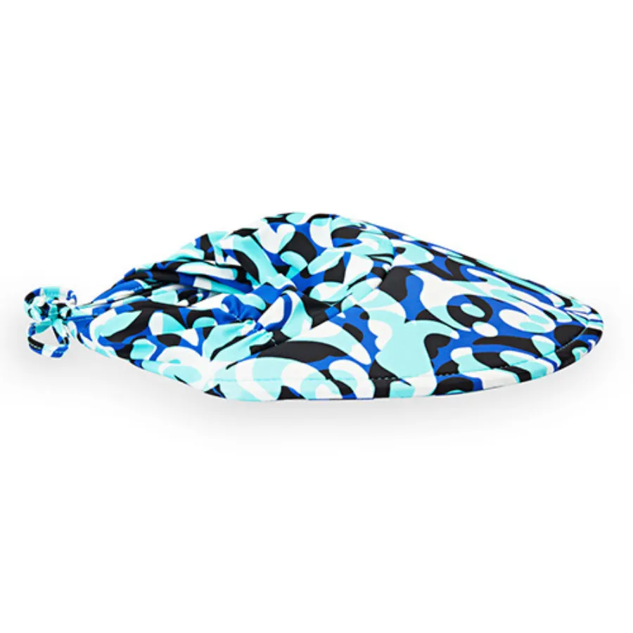 Wallaroo Hats Aqua Visor Womens Sun Hat AQU - Palazzo Cobalt