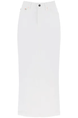 Wardrobe.Nyc Denim Column Skirt With A Slim